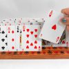 Suited Oak 4 Tier (or Slot) Wooden Playing Card Holder - Includes Two Holders - Made in USA - Image 6