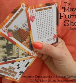 The 'Mazing' Pumpkin Show Deck of Cards - 2013