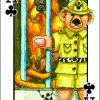 Busy Bear playing card deck featuring teddy bears with hidden images on each card - Semi-Transformational Art by Peter Wood - Image 5