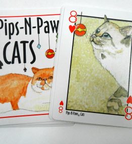 Cats Pips & Paws Playing Cards featuring Cats with Seek-N-Find Hidden Images