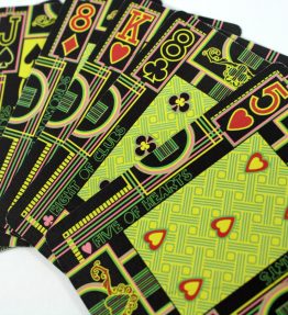 The Hallucinatory Deck of Playing Cards - Glow-In-The-Dark Deck - CAUTION - May Cause Hallucinations from the Design, Touch and Smell - LIMITED EDITION