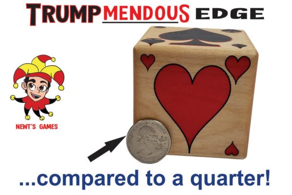 Trumpmendous EDGE Trump Marker compared to quarter