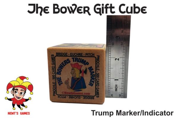 The Bowers Trump Gift Cube showing size