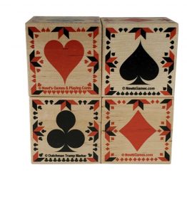 Dutchman trump marker with deck of cards set
