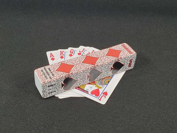 Crackled Kingdom Trump Indicator on playing cards