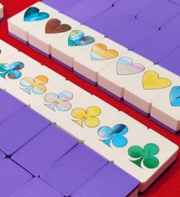 Hearts and Clubs Mahjong Tile Match or Seaside Escape Game