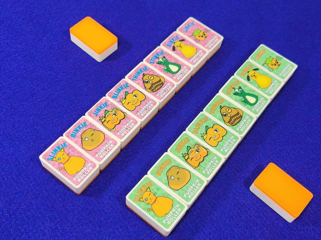 HIGHLIGHT ヨソプ マレーシア トレカ 2枚セット Pumpkin-Rollers-Mahjong-Tile-