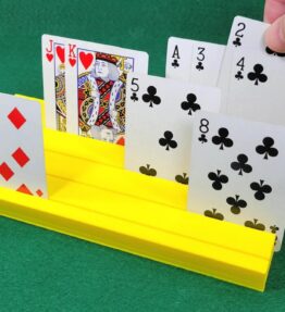 Custom Eco-Friendly Playing Card Holder - Perfect for Seniors, Kids, and Card Game Enthusiasts