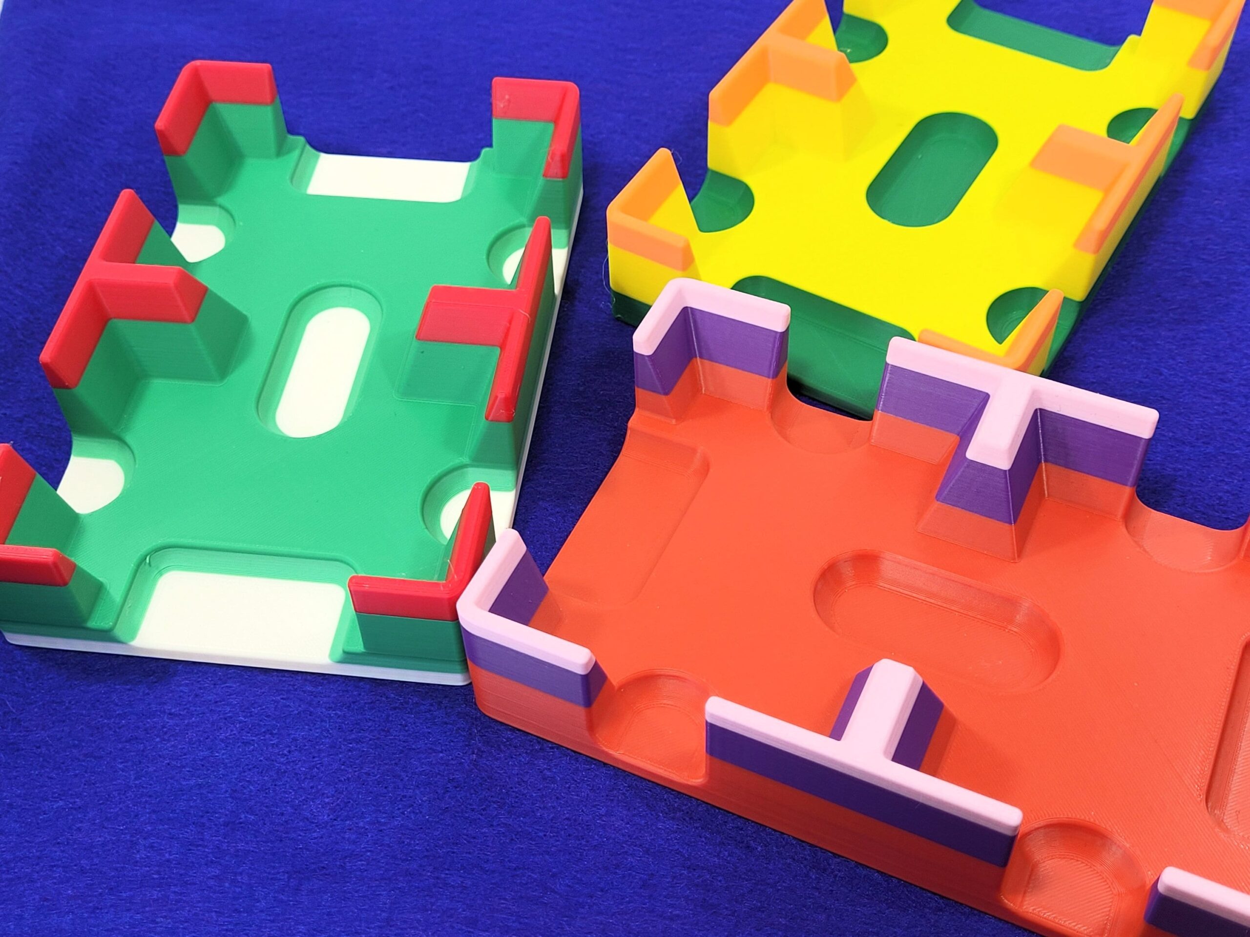 Colorful Playing Card Tray: Holds 2 Decks, Made in USA - Image 3