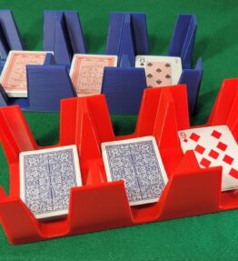 68d5a9818fd207988794f3a5.jpg 9-Deck Playing Card Tray: Canasta, Hand and Foot, Samba - Made in USA