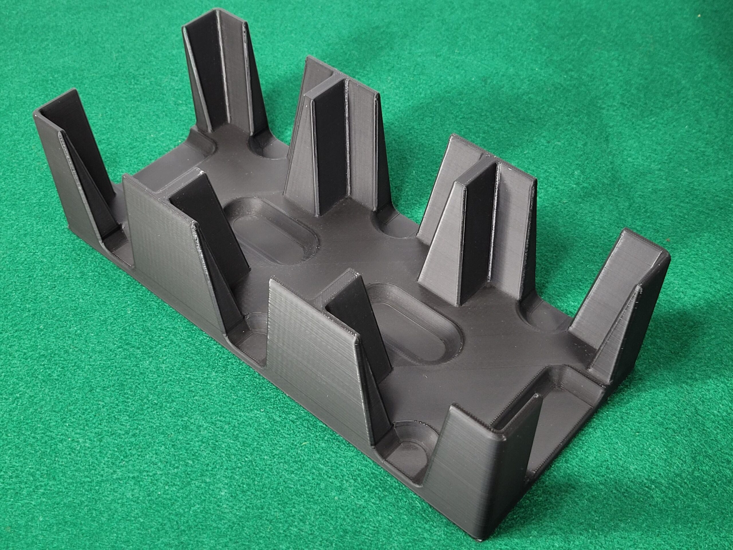 9-Deck Playing Card Tray: Canasta, Hand and Foot, Samba - Made in USA - Image 3