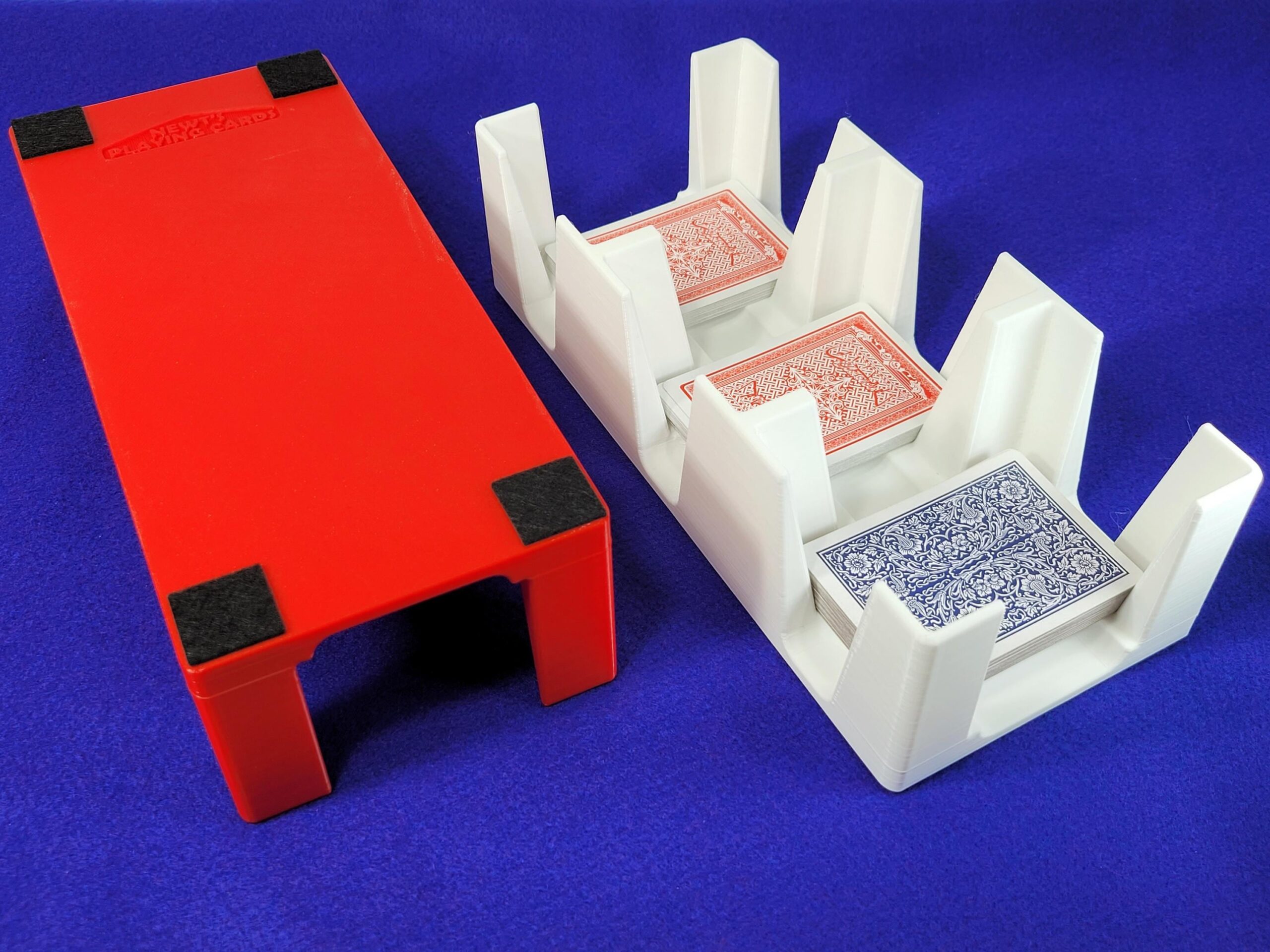 9-Deck Playing Card Tray: Canasta, Hand and Foot, Samba - Made in USA - Image 5