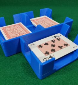 68d5a9b78fd207988794fea2.jpg Sidecard Caddy: 3-deck or 9 deck Playing Card Tray
