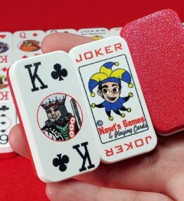 Poker Dominoes: Cardian Brand Playing Card Game, Made in USA
