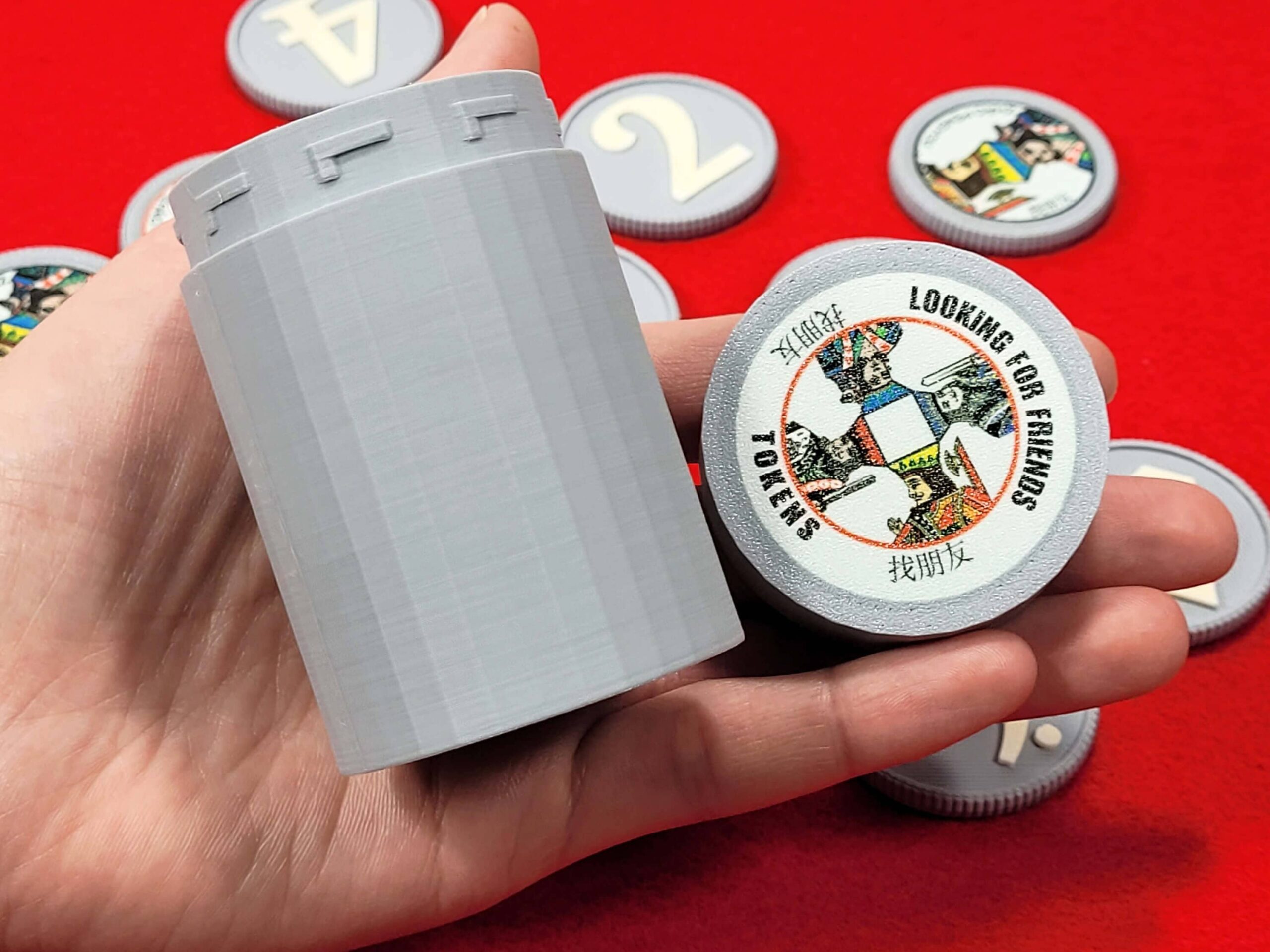 Looking for Friends Plastic Token Set - AKA Finding Friends or Zhăo Péngyou (找朋友) card game - Image 3