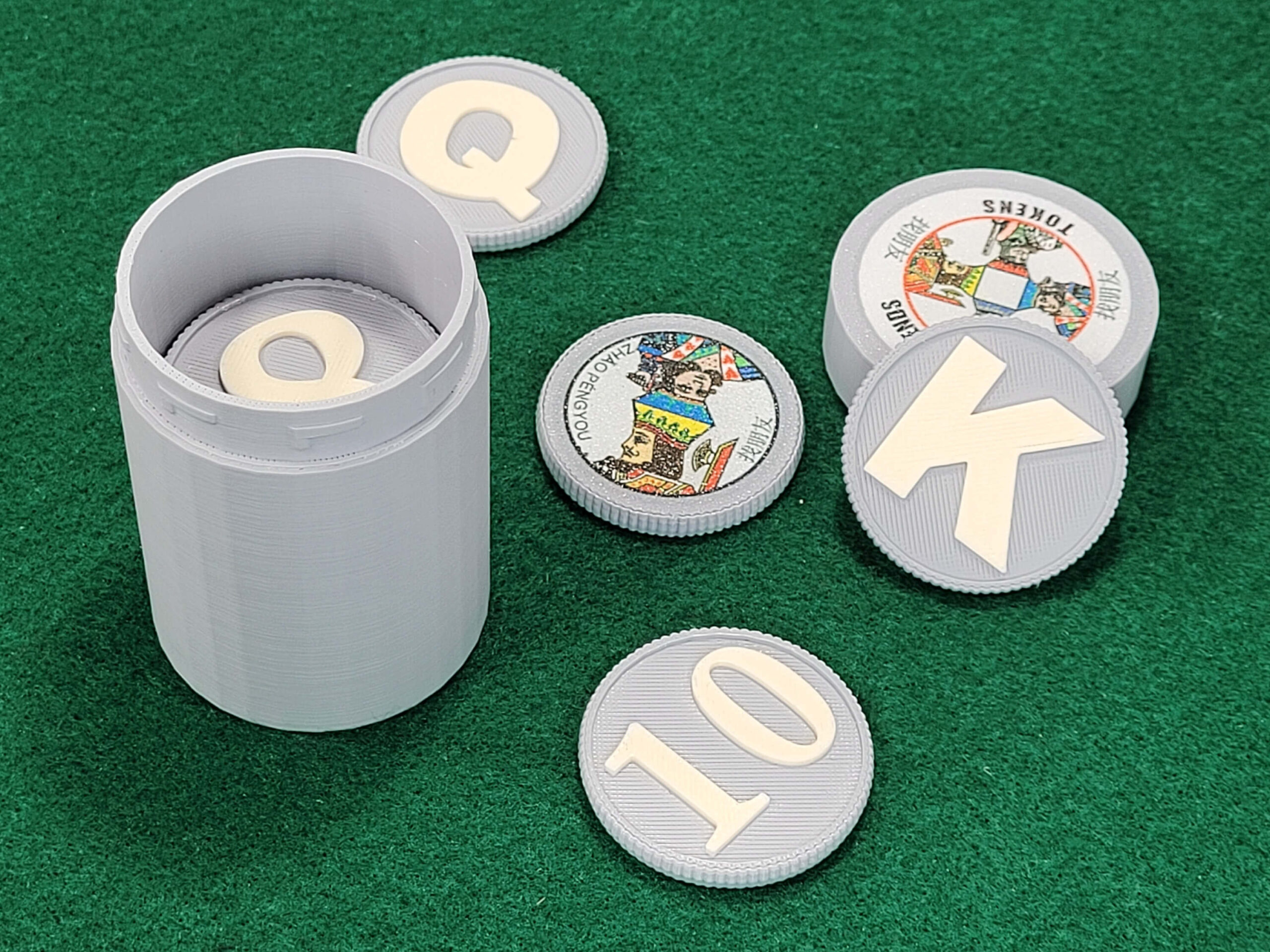 Looking for Friends Plastic Token Set - AKA Finding Friends or Zhăo Péngyou (找朋友) card game - Image 9
