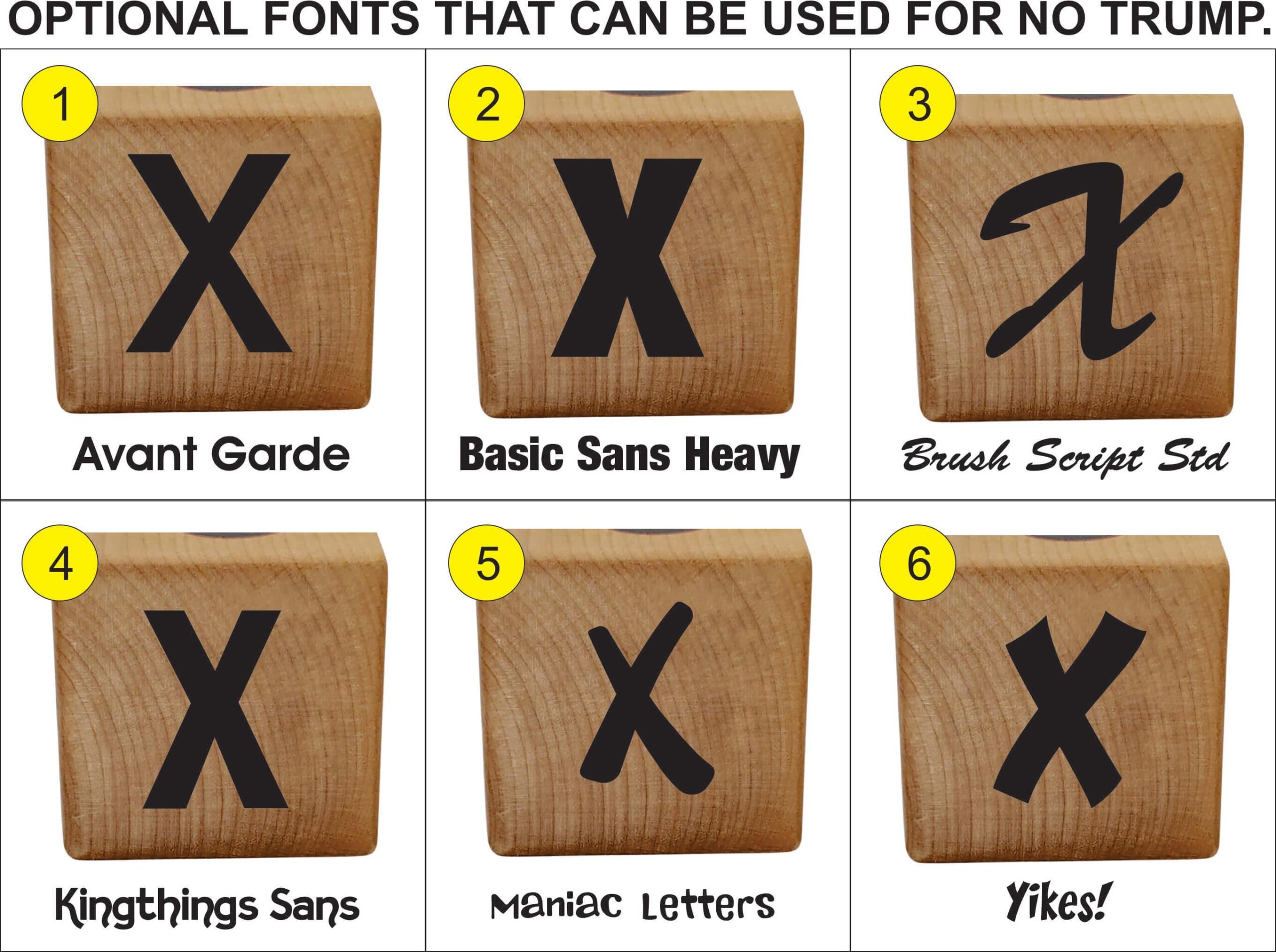 Custom Suited Trump Block: Personalized Card Games Gift - Image 9