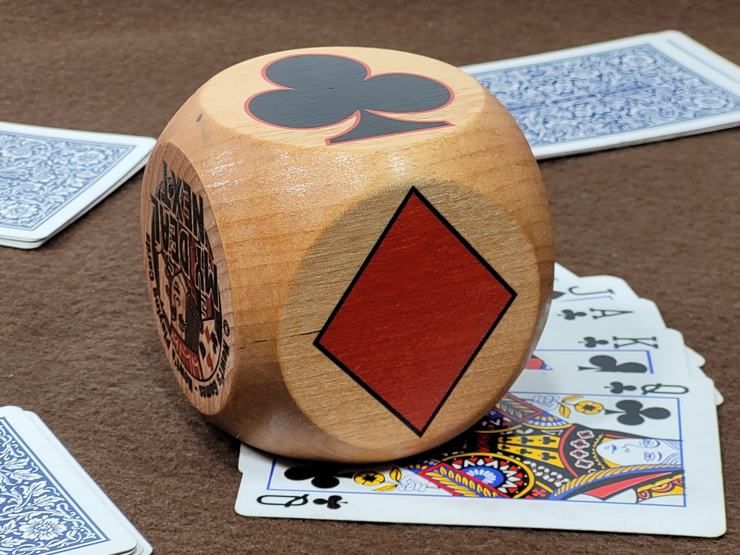 Wood Trump Indicator: Original Trumpmendous suited marker for playing card games (2.5 inch) - Image 2