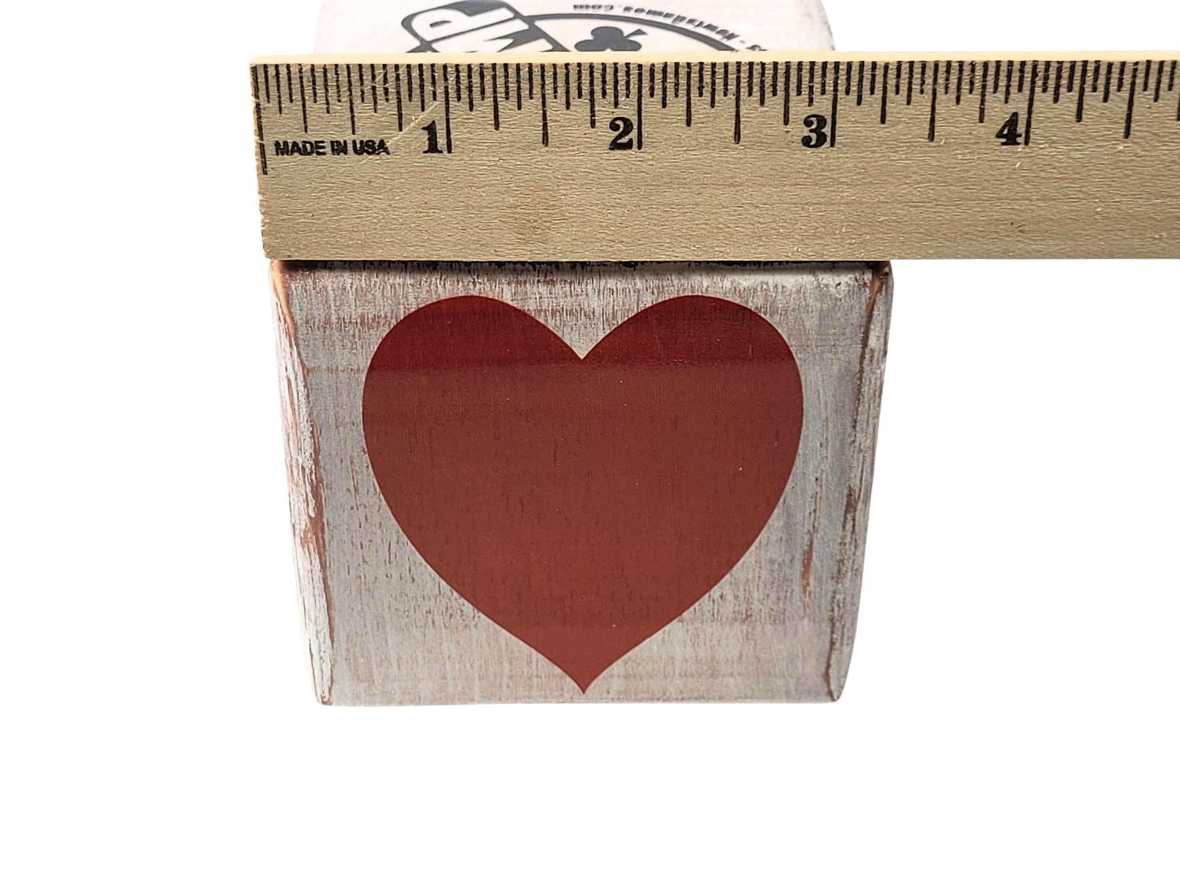 Distressed Wood Trump Indicator Cube: Humangatrump Card Game Marker - Image 8