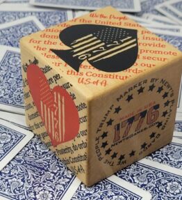 68d5aaf58fd2079887956bc6.jpg Patriotic Trump Card Game Marker: We the People Desk Decor