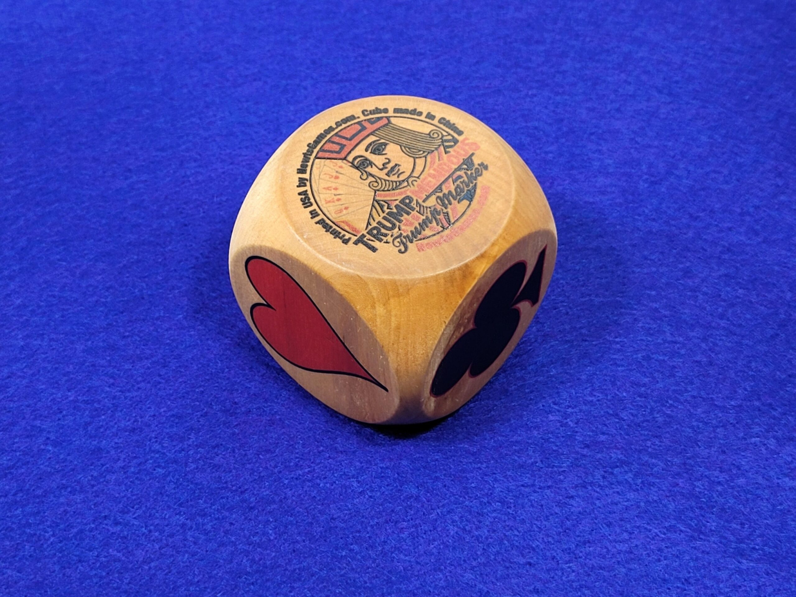 Wood NO Trump Indicator Cube: Bridge Playing Card Game Marker - Image 5