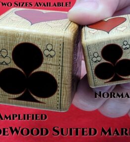 HideWood Trump Marker: Wooden Card Game Indicator, Made in USA