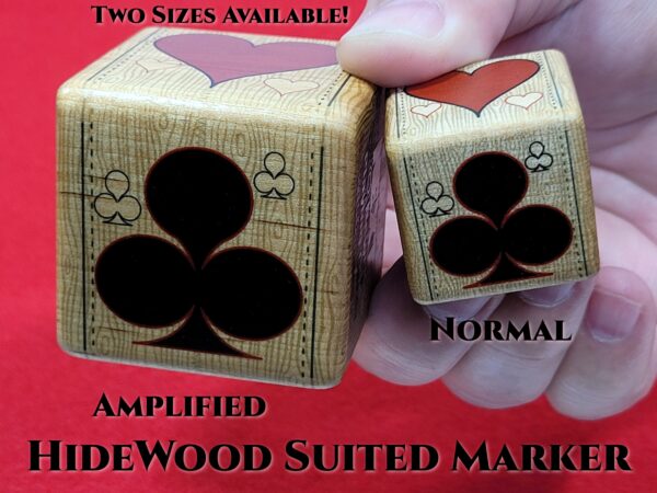 HideWood Trump Marker: Wooden Card Game Indicator, Made in USA
