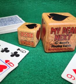 HideWood Trump Marker: Wooden Card Game Indicator, Made in USA
