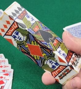 Jacks are Better Poker Trump Marker: Wood Card Guard