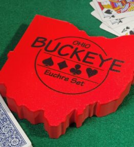 68d5ab7a8fd2079887958e37.jpg Ohio Buckeye Euchre Card Box Set: Includes Cards & Trump Markers