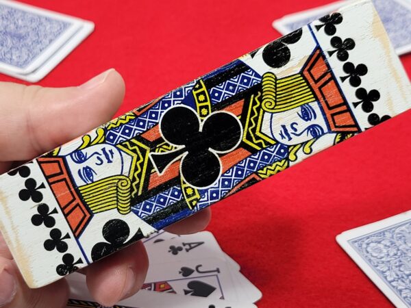 Jacks are Better Poker Trump Marker: Wood Card Guard - Image 3